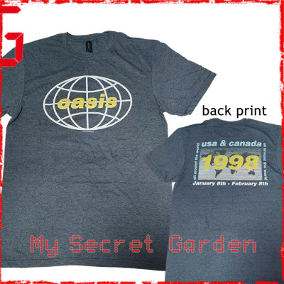 Oasis - 1998 World Tour USA / Canada Official T Shirt ( Men M, L ) ***READY TO SHIP from Hong Kong***